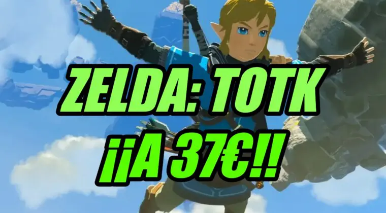Imagen de Consigue Zelda: Tears of the Kingdom en formato físico por 37€ en España gracias a este ofertón
