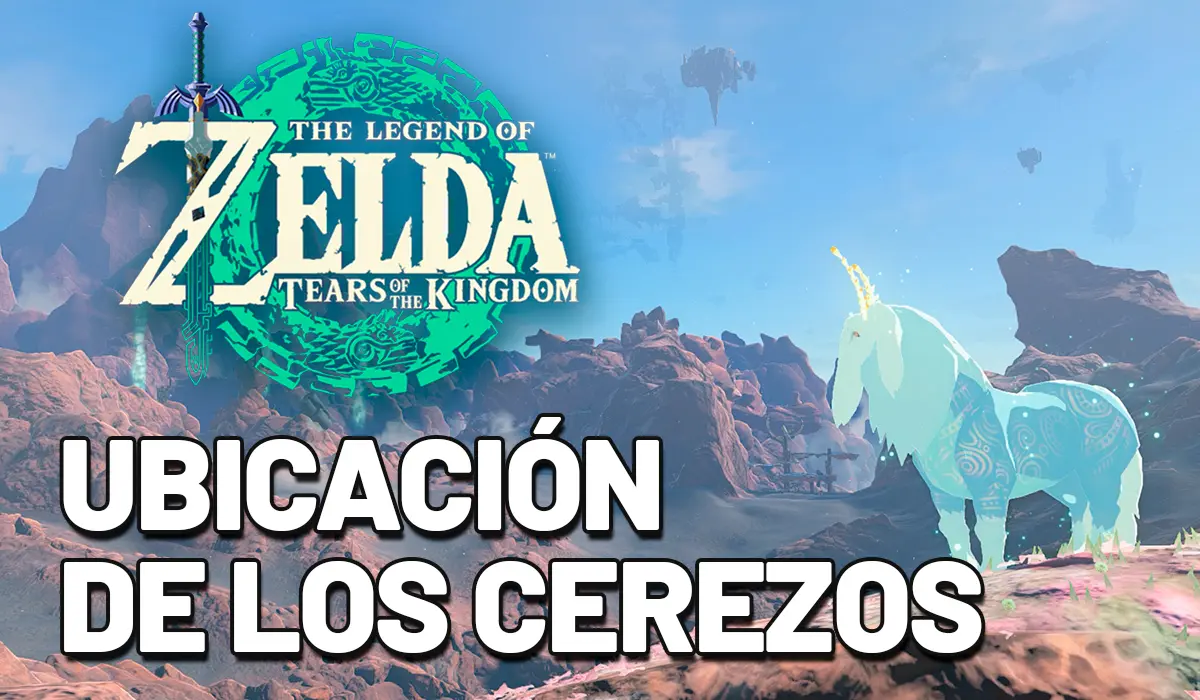 Unicación de todos los cerezos en flor zelda tears of the kingdom guía