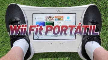 Imagen de Convierten una tabla de Wii Fit en una Wii portátil y el resultado es tan desastroso como te imaginas