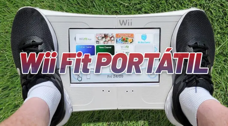 Imagen de Convierten una tabla de Wii Fit en una Wii portátil y el resultado es tan desastroso como te imaginas