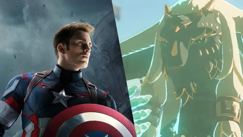 zelda tears of the ingdom capitan america