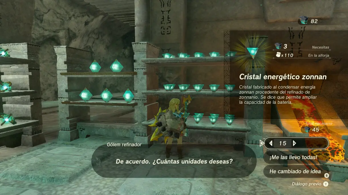zelda totk prerelease episodio 42 post game ensamblador podermp400 14 09 09imagen fija012