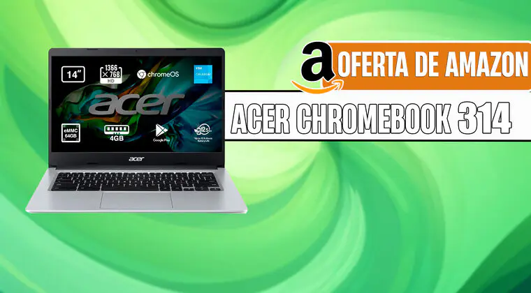 Imagen de Hazte con este portátil Acer Chromebook por menos de 250 euros