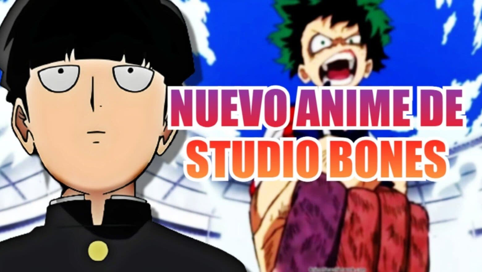 Bones (My Hero Academia, Mob Psycho 100) anunciará pronto un nuevo anime