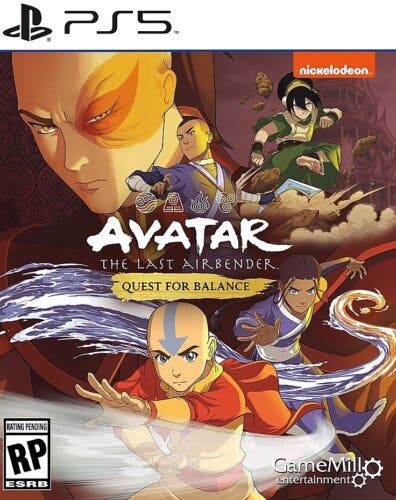 Portada de Avatar: The Last Airbender - Quest for Balance