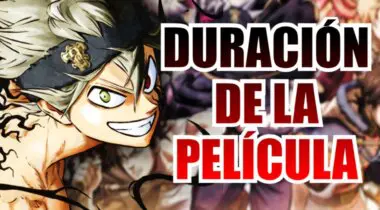 Imagen de Black Clover: Sword of the Wizard King - Esta es la duración de la película