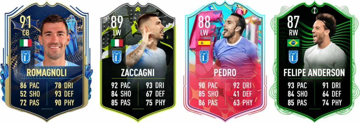 Principales versiones especiales Latium FIFA 23 Ultimate Team