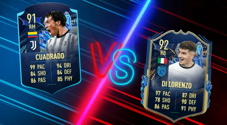 Imagen de FIFA 23: ¿Quién es el mejor LD de la Serie A? Cuadrado TOTS Moments vs Di Lorenzo TOTS