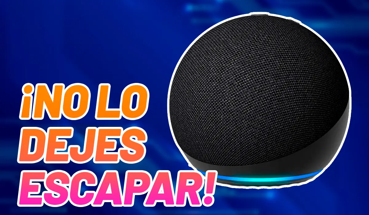 Destacada no dejes escapar el altavoz Echo Dot