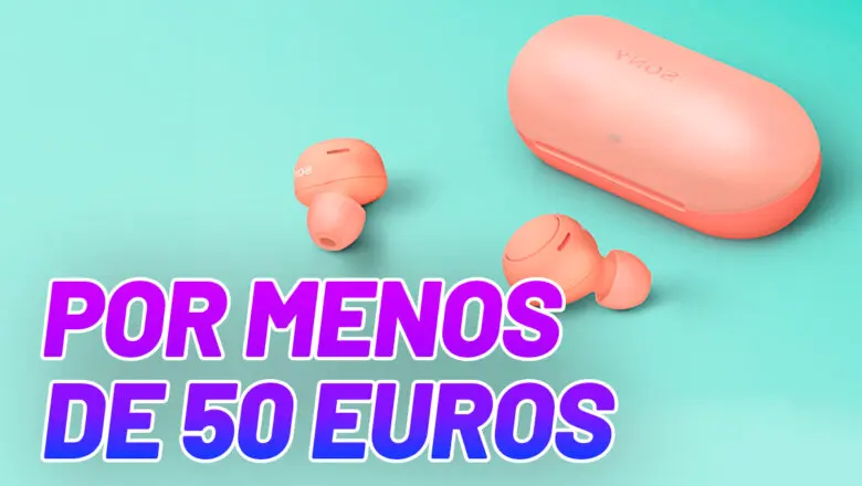 Destacada por menos de 50 euros auriculares Sony WF-C500