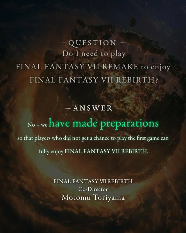 Final Fantasy VII Rebirth