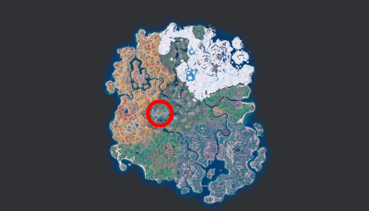 Fortnite mapa
