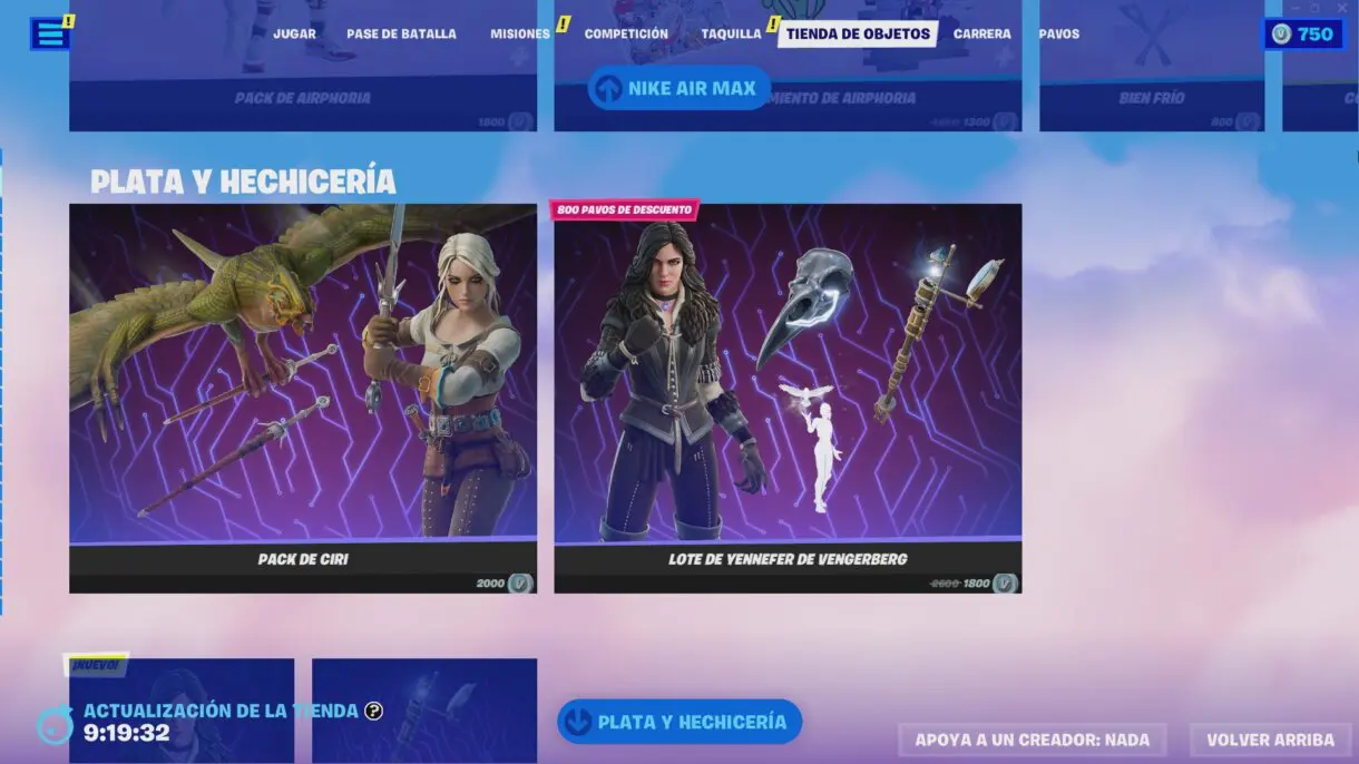 Fortnite The Witcher