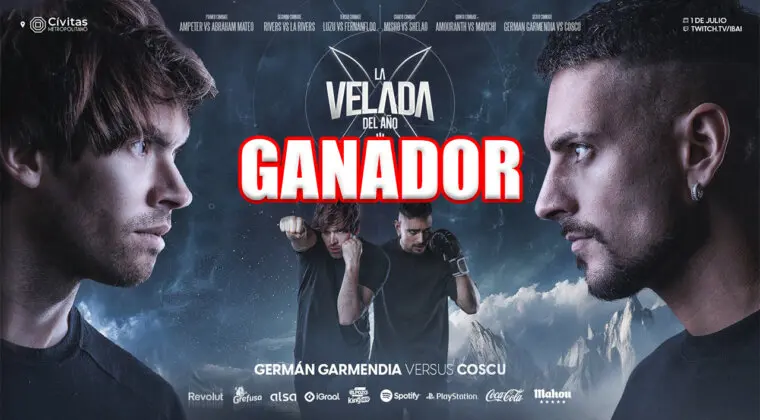 Imagen de La Velada del Año 3: Coscu vs Germán Garmendia, ganador y resumen del Main Event