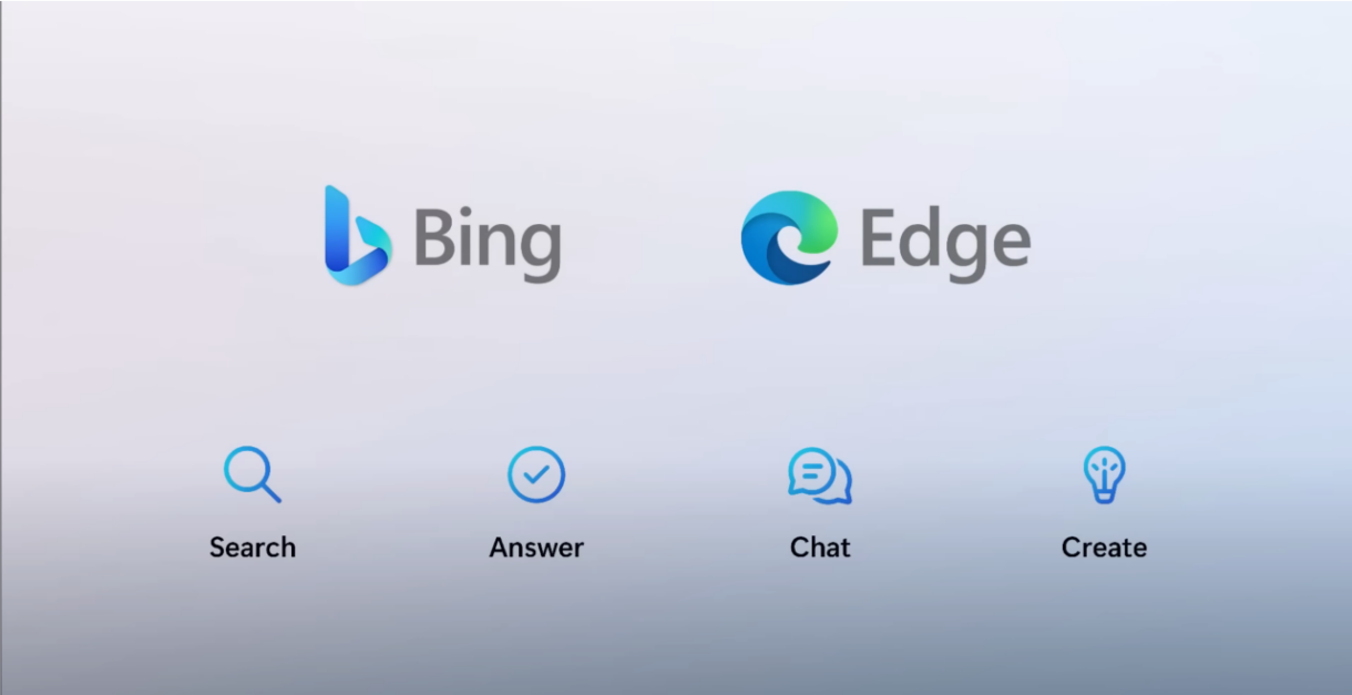 Imagen promocional de Bing y Edge