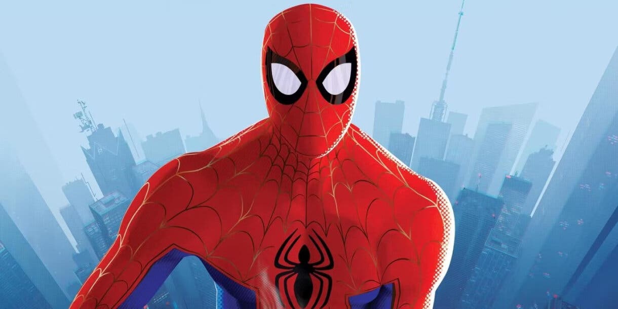 Traje Peter Parker en Spider-Man: Un nuevo universo.