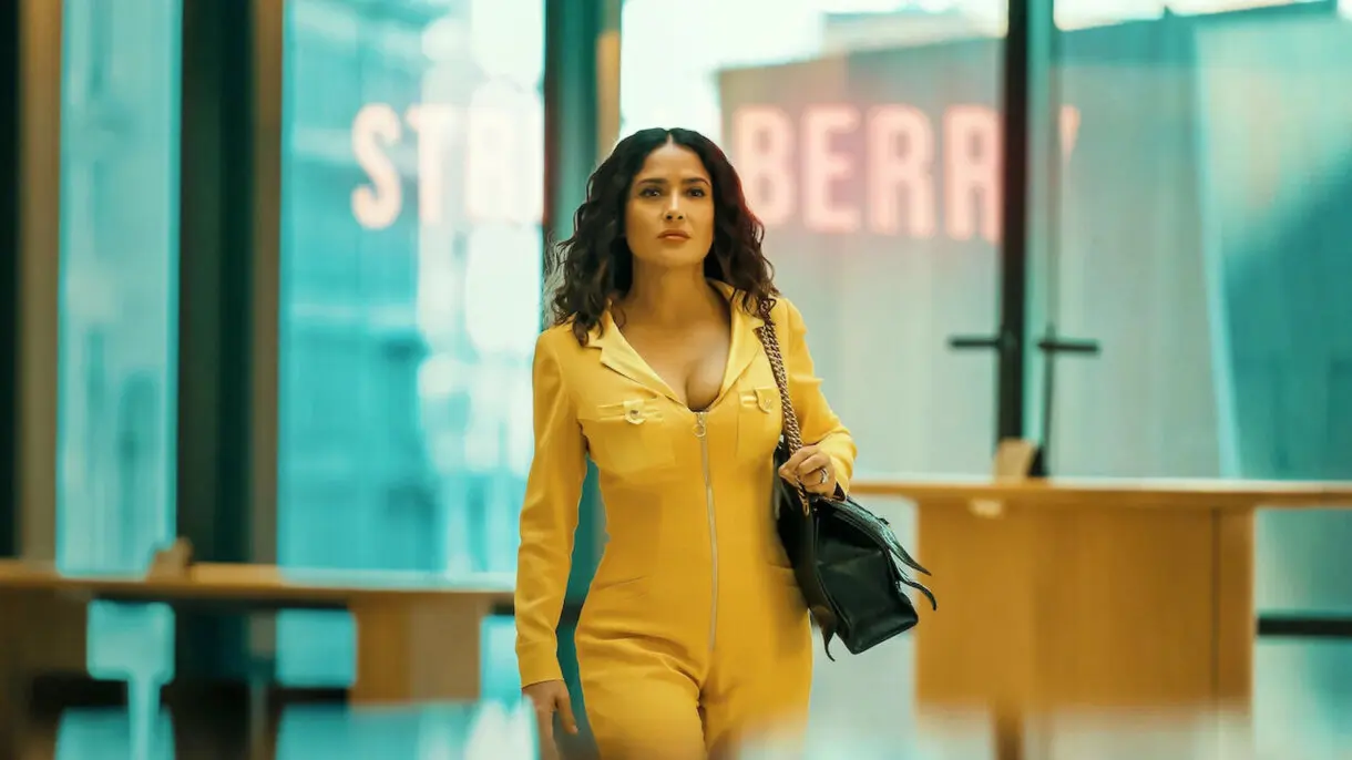 Salma Hayek en la temporada 6 de Black Mirror.
