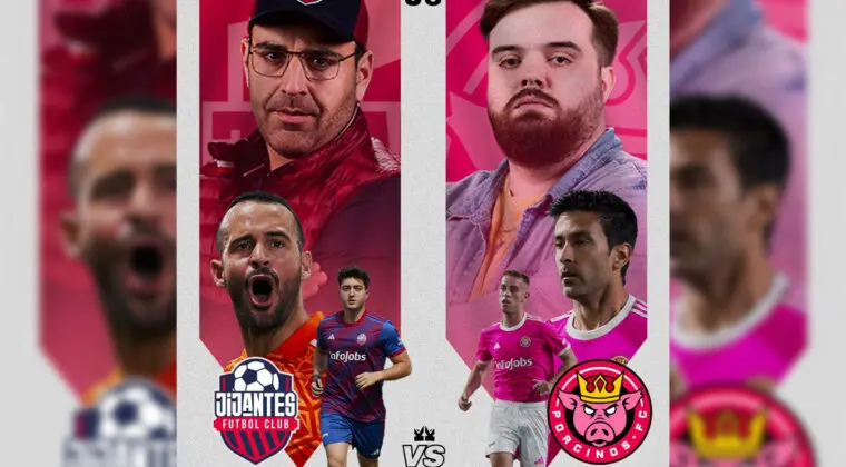Imagen de Kings League Jornada 6: Jijantes FC vs Porcinos FC goles y resultado del partido