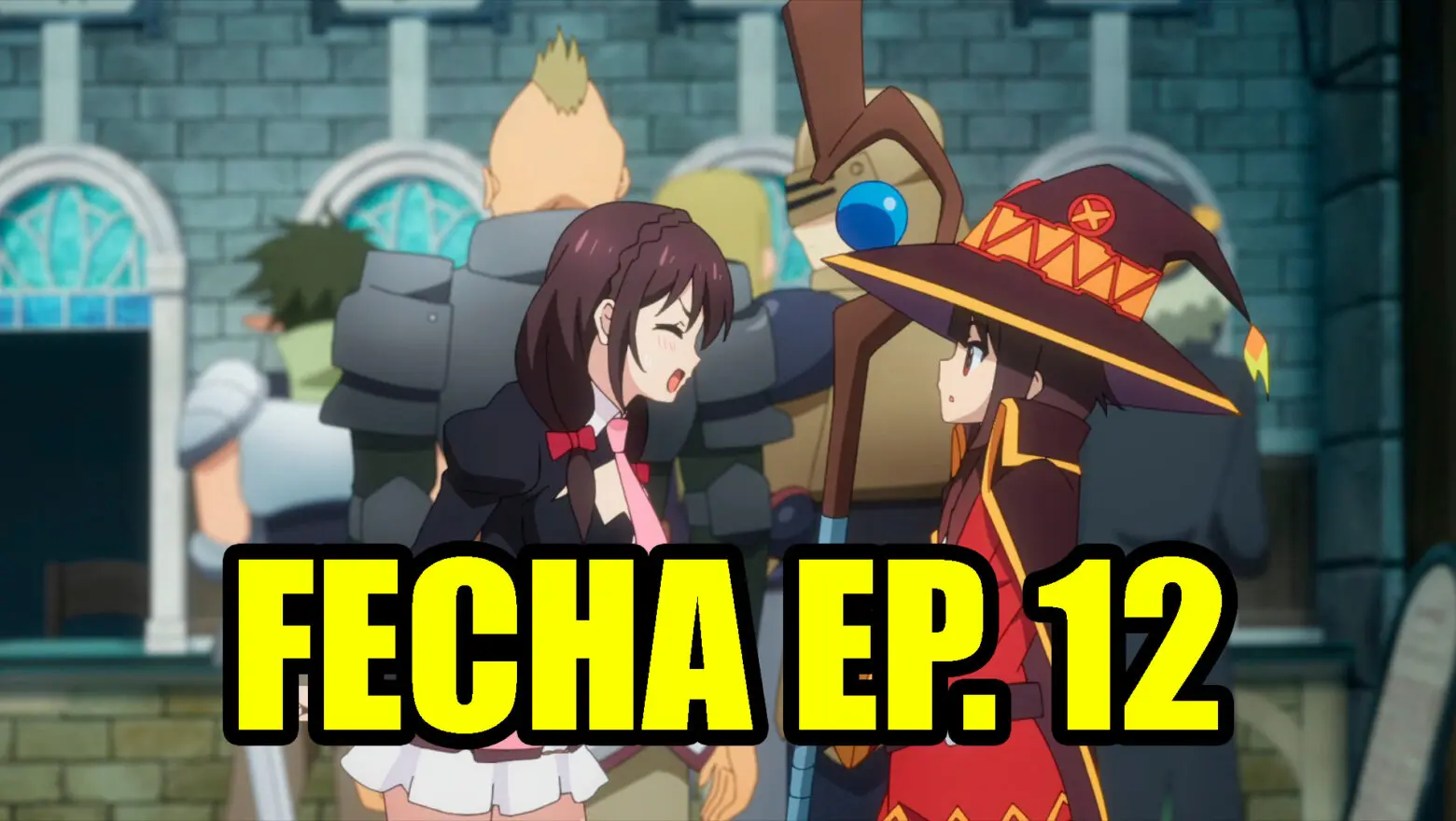 KonoSuba anime de Megumin horario