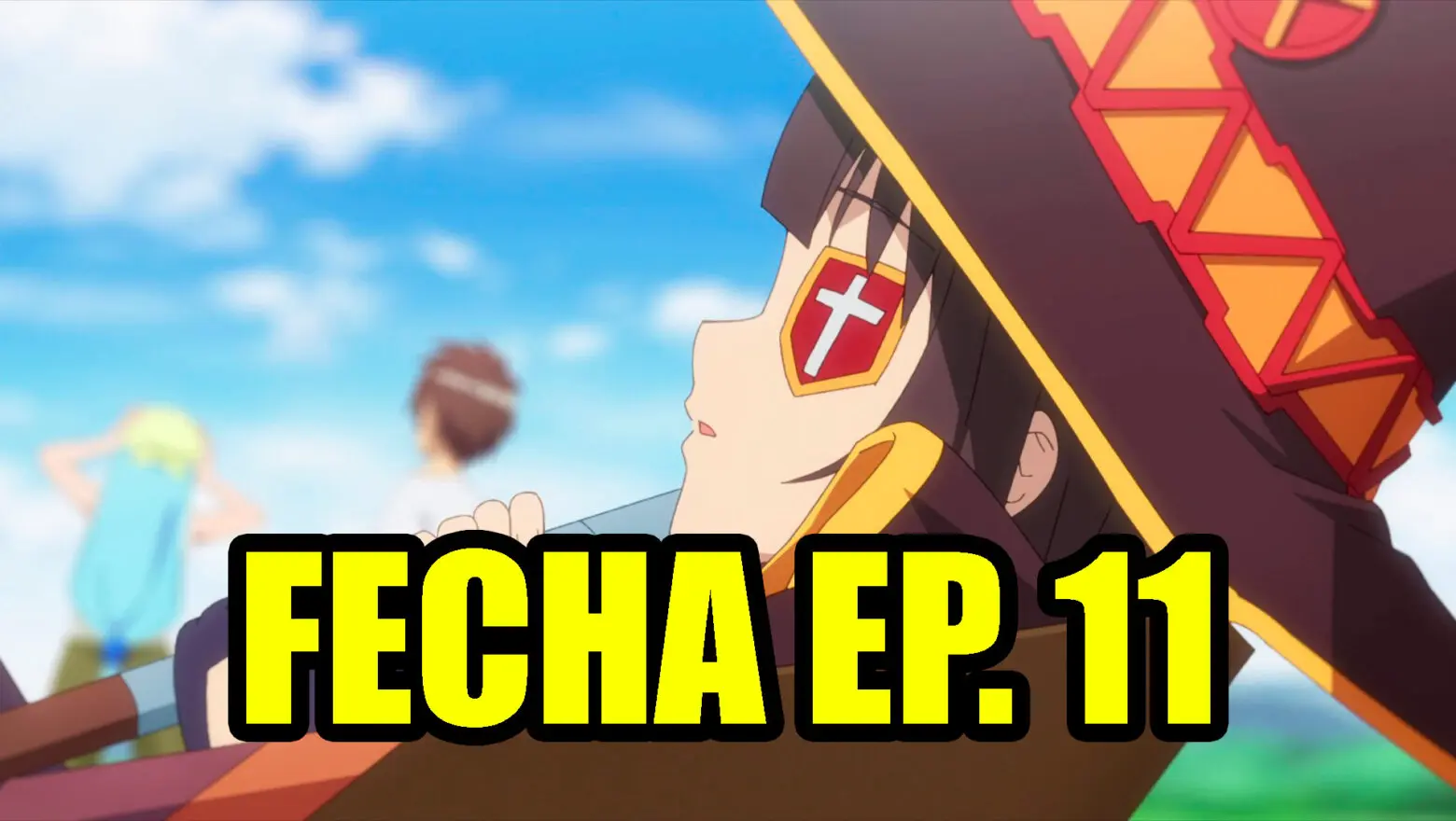 KonoSuba anime Megumin horario