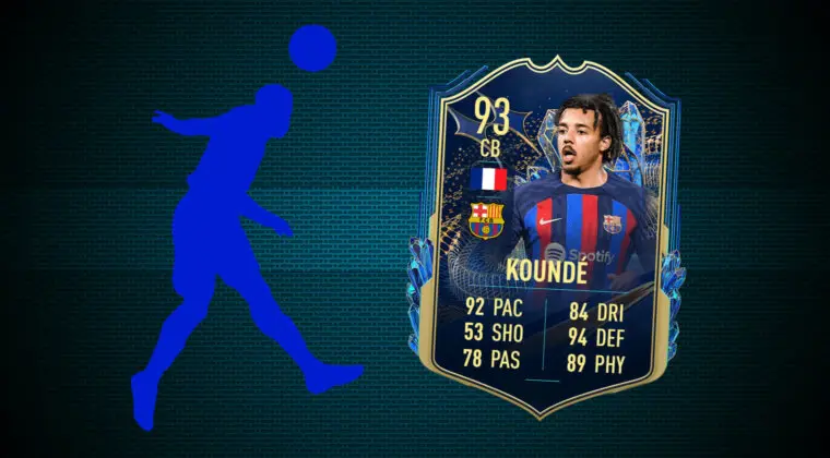 Imagen de FIFA 23: antes que fichar a Koundé TOTS, te recomiendo esta otra carta