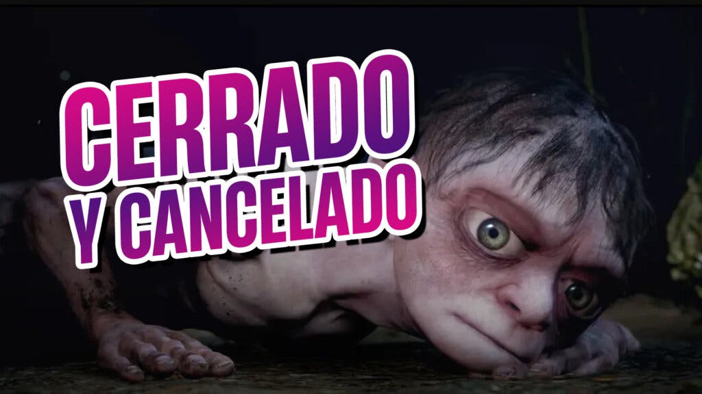 lord of the rings gollum cancelado