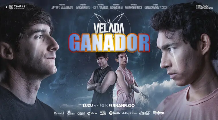 Imagen de La Velada del Año 3: Luzu vs Fernanfloo, ganador y mejores momentos del combate