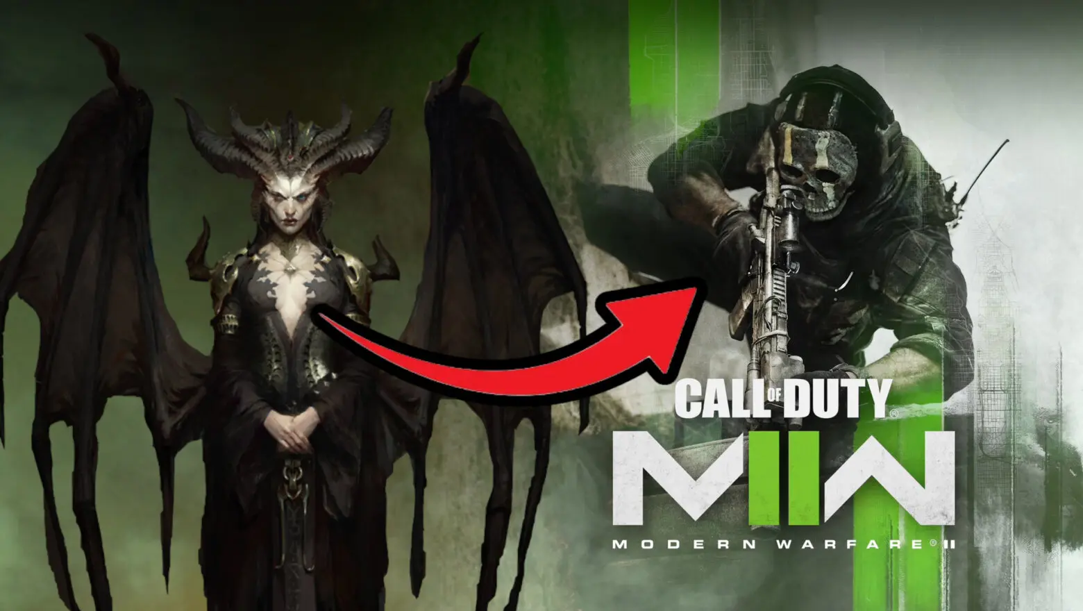 Modern Warfare 2 Diablo IV