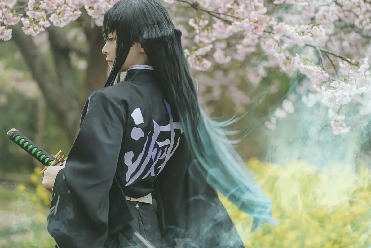 muichiro cosplay kimetsu no yaiba