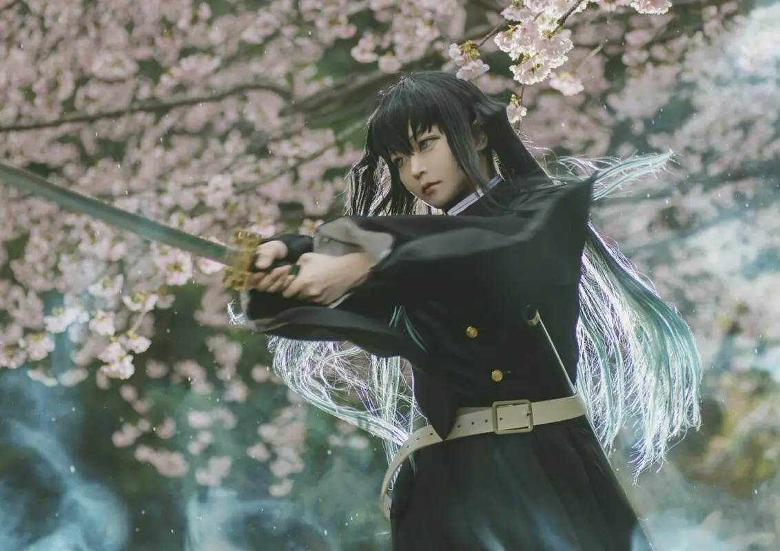 muichiro cosplay kimetsu no yaiba