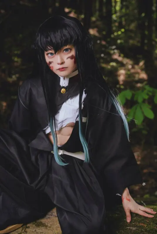 muichiro cosplay kimetsu no yaiba