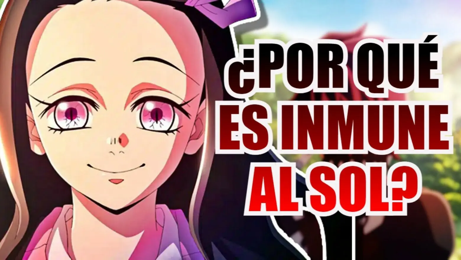 nezuko por que es inmune al sol (1)
