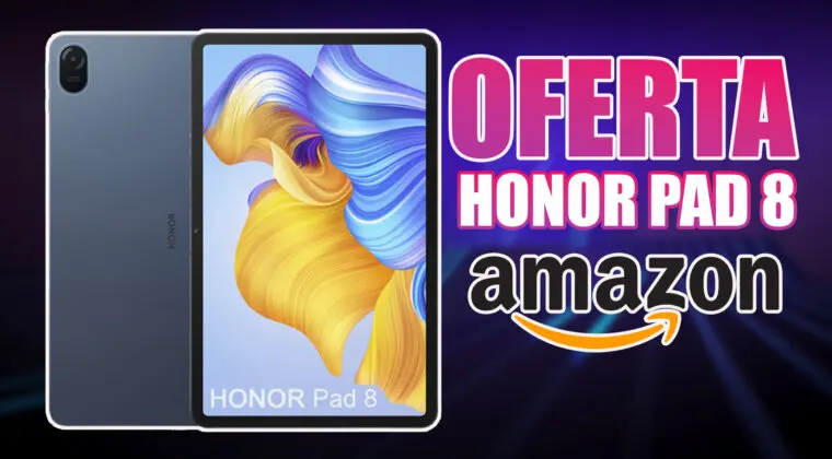 Imagen de Llévate esta tablet Honor Pad 8 con un descuento de casi 90 euros en Amazon