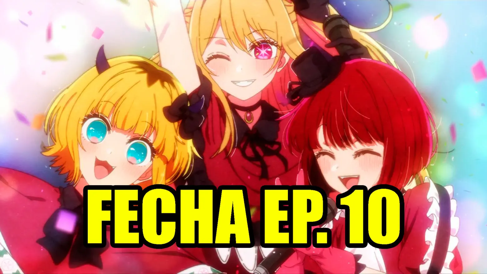 Oshi no Ko horario