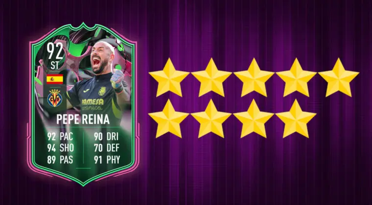 Imagen de FIFA 23: review de Pepe Reina Metamorfos gratuito. ¿Gran DC o existen mejores opciones?