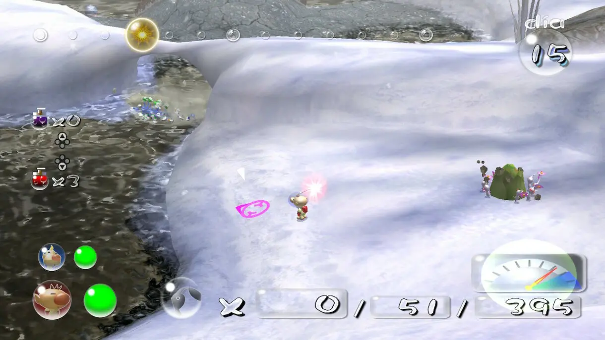 Pikmin 1 + 2 dos acciones