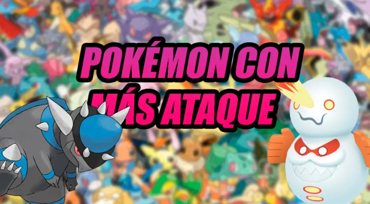 Imagen de Listado de los 20 Pokémon con más Ataque que existen