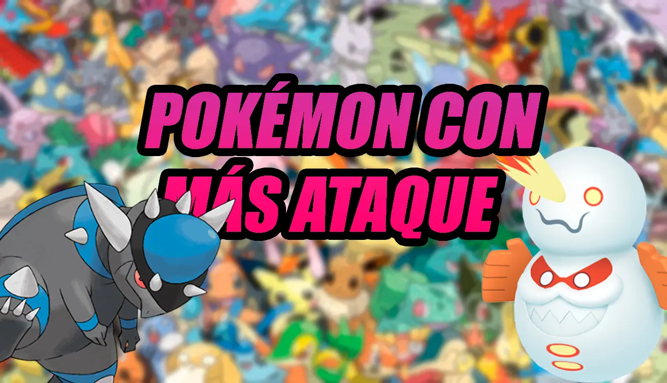 Pokemon con mas ataque que existen