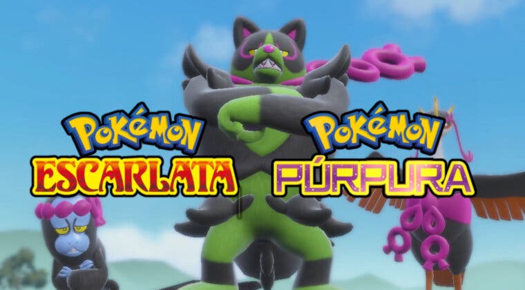Imagen de Pokémon Escarlata y Púrpura muestra a los dos nuevos legendarios de sus próximas expansiones