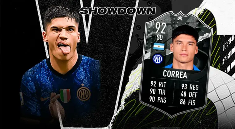 Imagen de FIFA 23: ¿Merece la pena Joaquín Correa Showdown? + Solución del SBC