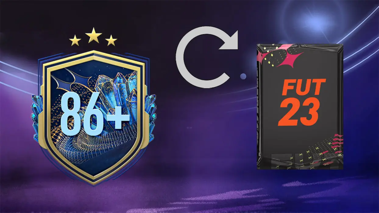 FIFA 23 Ultimate Team SBC Doble mejora 86+