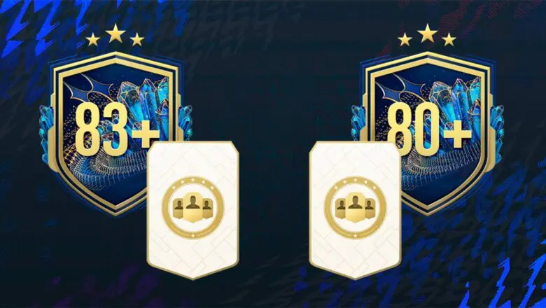 FIFA 23 Ultimate Team SBC Elección de jugador 80+ 83+