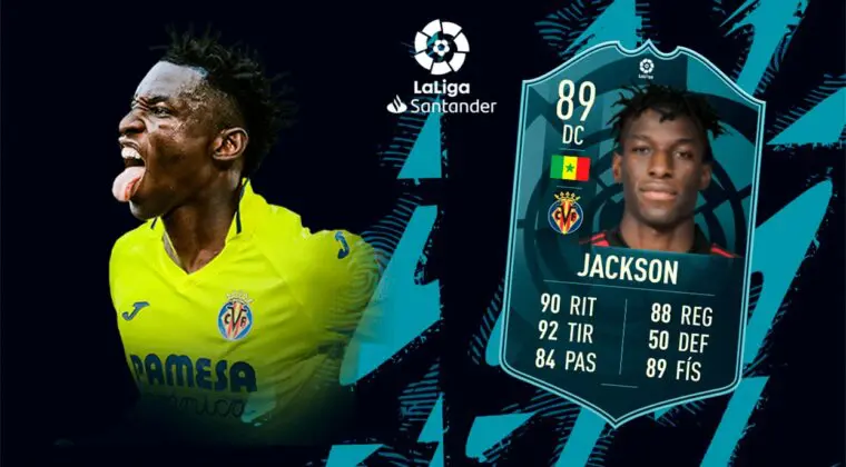 Imagen de FIFA 23: ¿Merece la pena Nicolas Jackson POTM de LaLiga Santander? + Solución del SBC