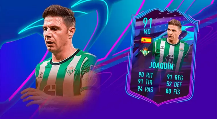 Imagen de FIFA 23: ¿Merece la pena Joaquín Fin de Una Era? + Solución del SBC
