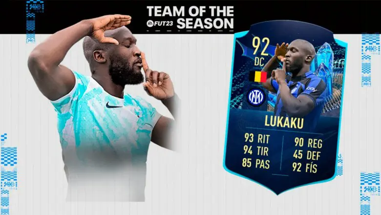 FIFA 23 Ultimate Team SBC Lukaku TOTS Moments