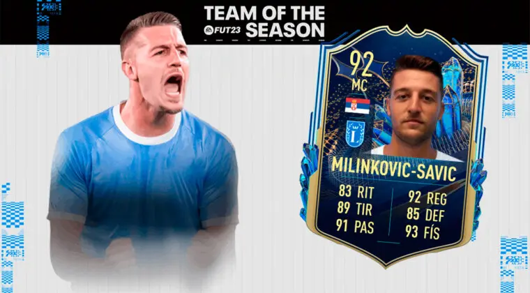 Imagen de FIFA 23: ¿Merece la pena Sergej Milinkovic-Savic TOTS? + Solución del SBC
