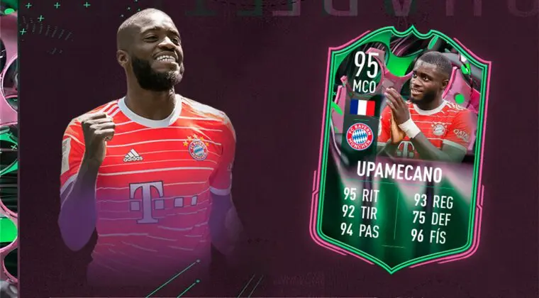 Imagen de FIFA 23: ¿Merece la pena Dayot Upamecano Metamorfos? + Solución del SBC