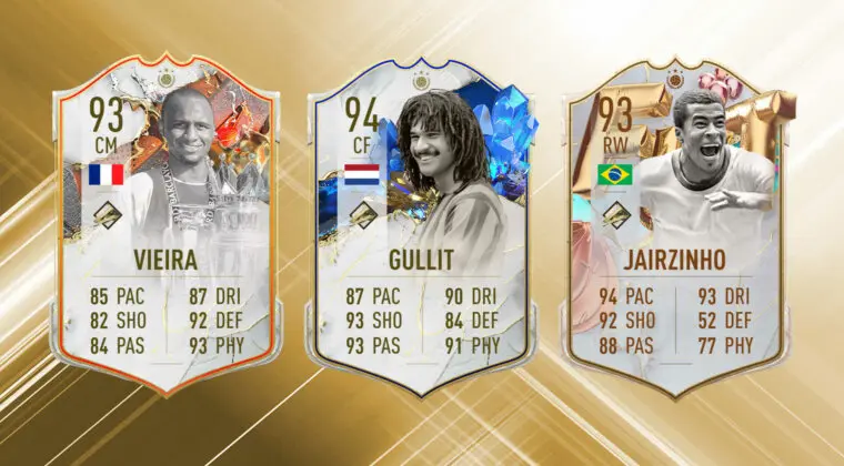 Imagen de FIFA 23: lista de posibles cartas de "Mejora de icono BRA/FRA/HOL 90+"