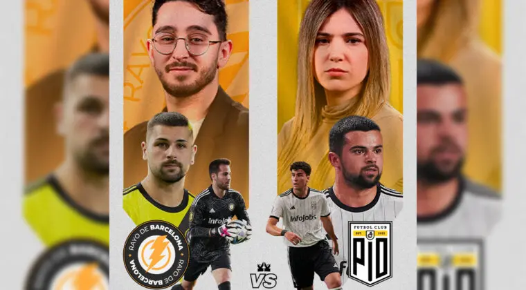 Imagen de Kings League Jornada 6: Rayo de Barcelona vs PIO FC goles y resultado del partido