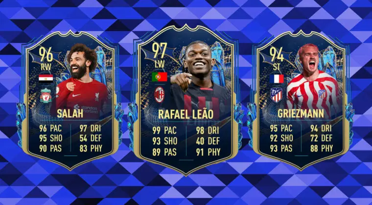 Imagen de FIFA 23: lista de posibles cartas de "Mejora del TOTS de COMUNIDAD/EFIGS 93+"